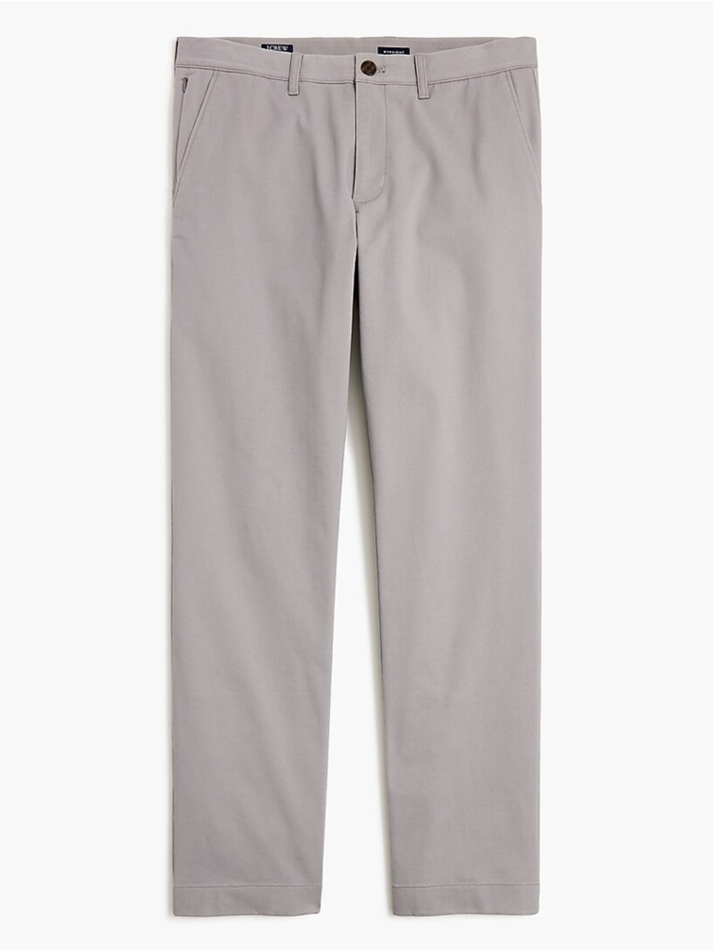 J.Crew Factory Straight-Fit TruTemp365® Chino Pant in Grey Size 32x32